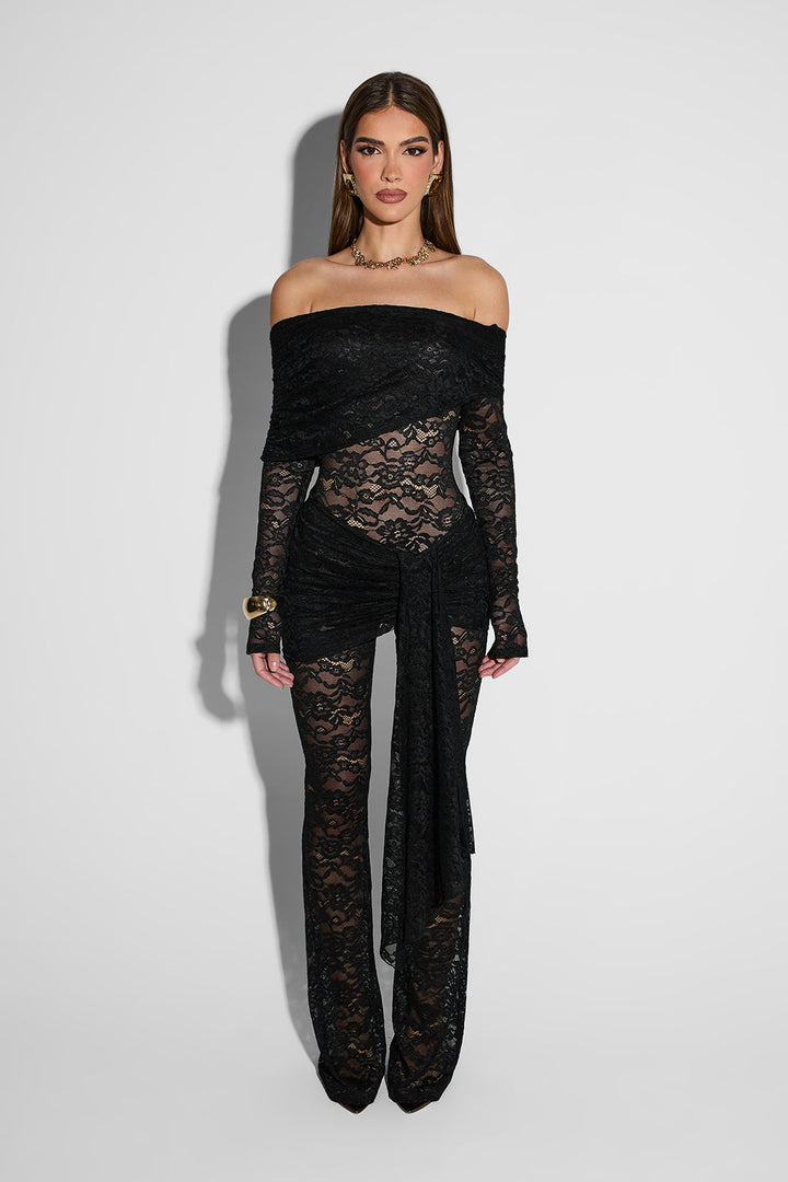 Kaia™ | Jumpsuit mit Spitzenoberteil