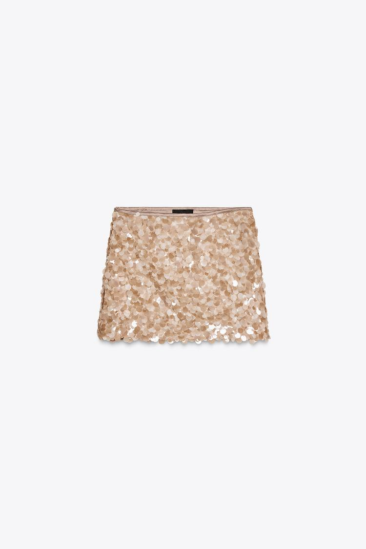 Cleo™ | Hochtaillierter Paillettenrock
