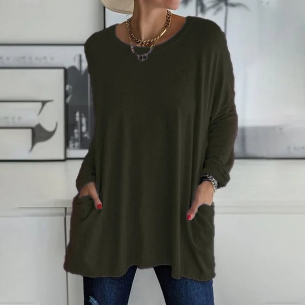 Miriam | Lässiges Langarmtop