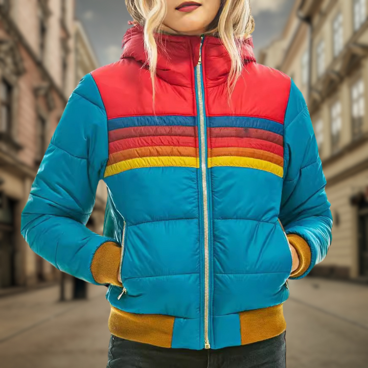 Zoraïda - Retro Gewatteierte Jacke