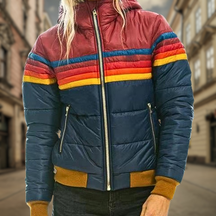 Zoraïda - Retro Gewatteierte Jacke