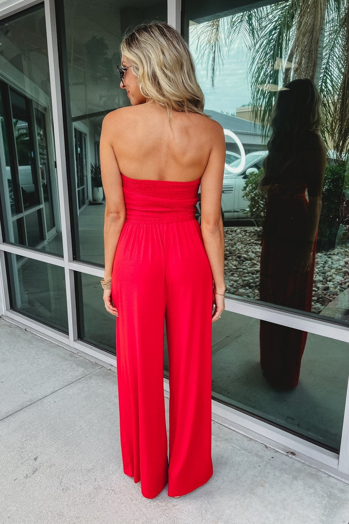 Mikaila™ | Trägerloser Jumpsuit