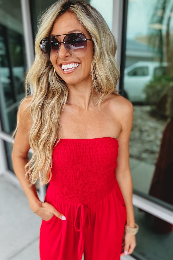 Mikaila™ | Trägerloser Jumpsuit