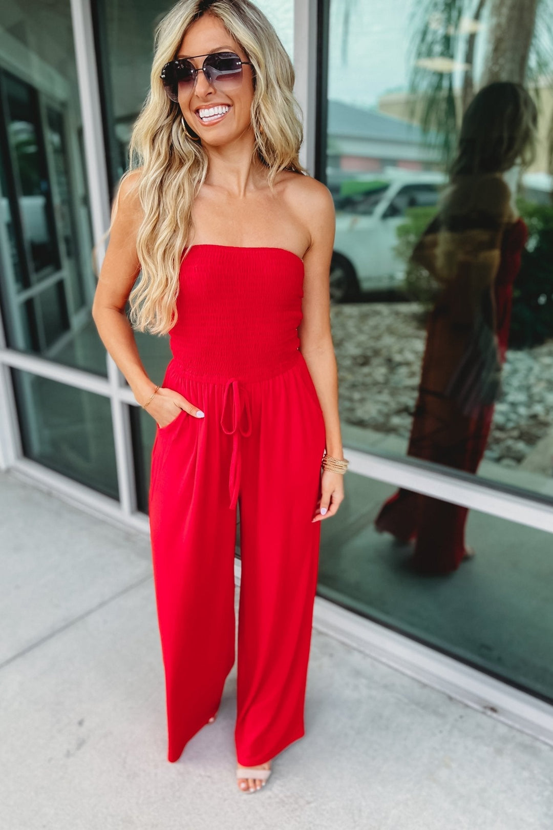 Mikaila™ | Trägerloser Jumpsuit