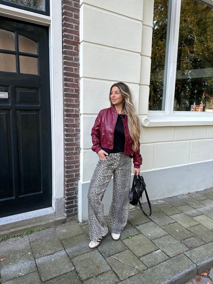 Azyra™ | Klassische Lederjacke