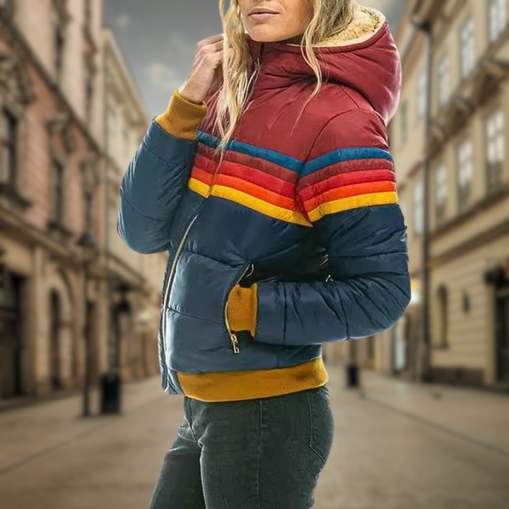 Zoraïda - Retro Gewatteierte Jacke