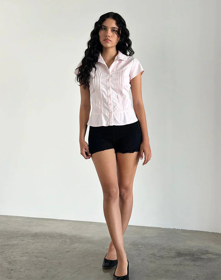 Tahlia™ | Bluse mit Rüschensäumen