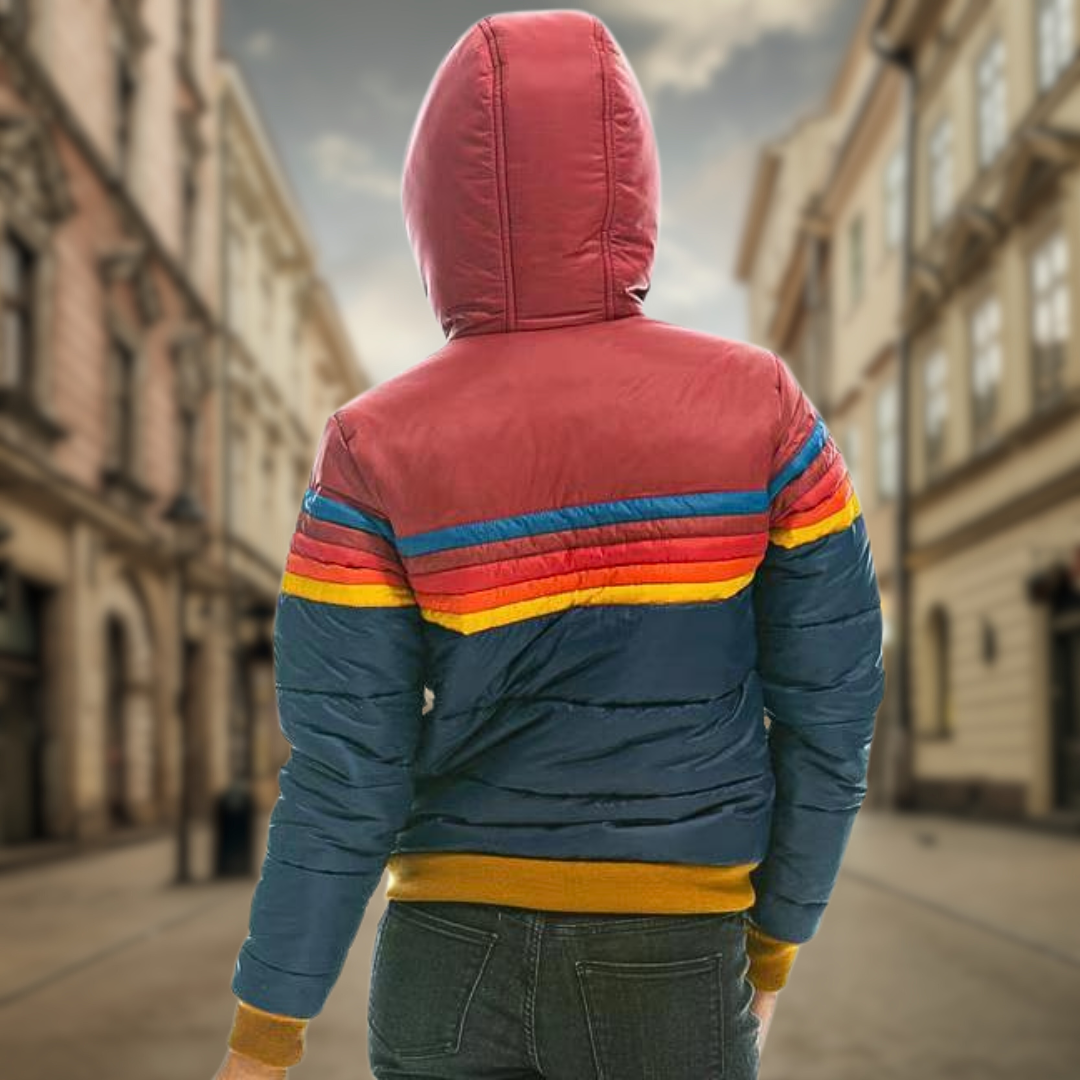 Zoraïda - Retro Gewatteierte Jacke