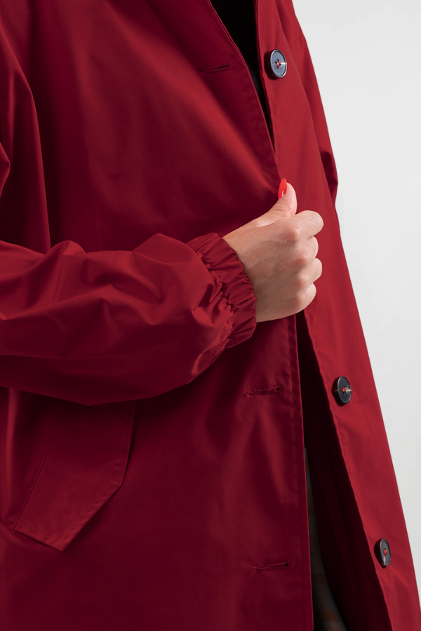 BURGUNDERBLÜTEN WINDJACKE