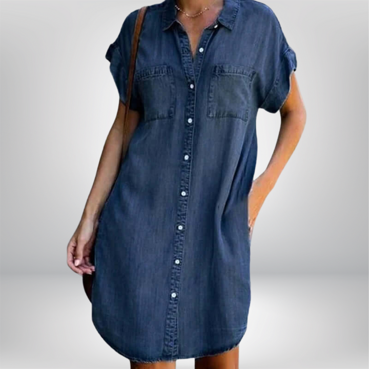 Wilhelmina - Lässiges Jeanskleid