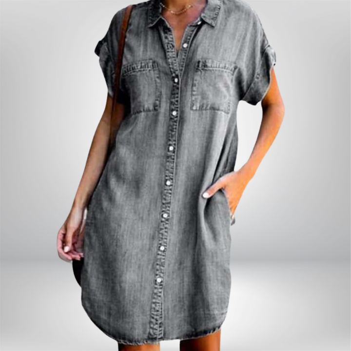 Wilhelmina - Lässiges Jeanskleid