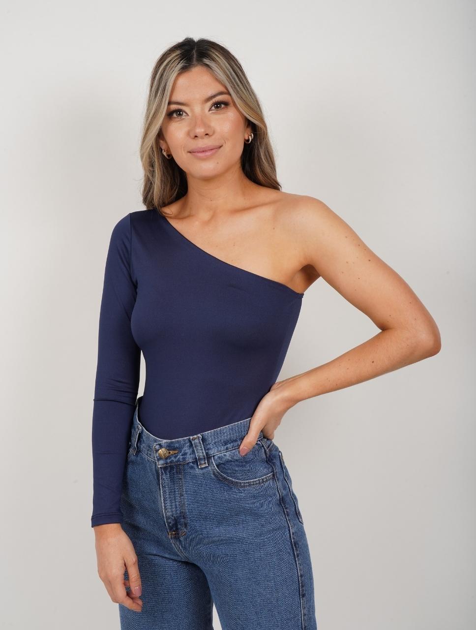 Deravyn™ | Ein-Schulter-Bodysuit