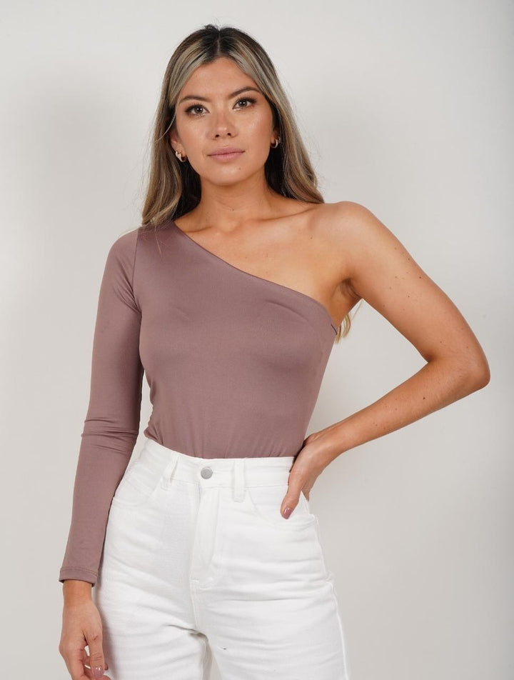 Deravyn™ | Ein-Schulter-Bodysuit