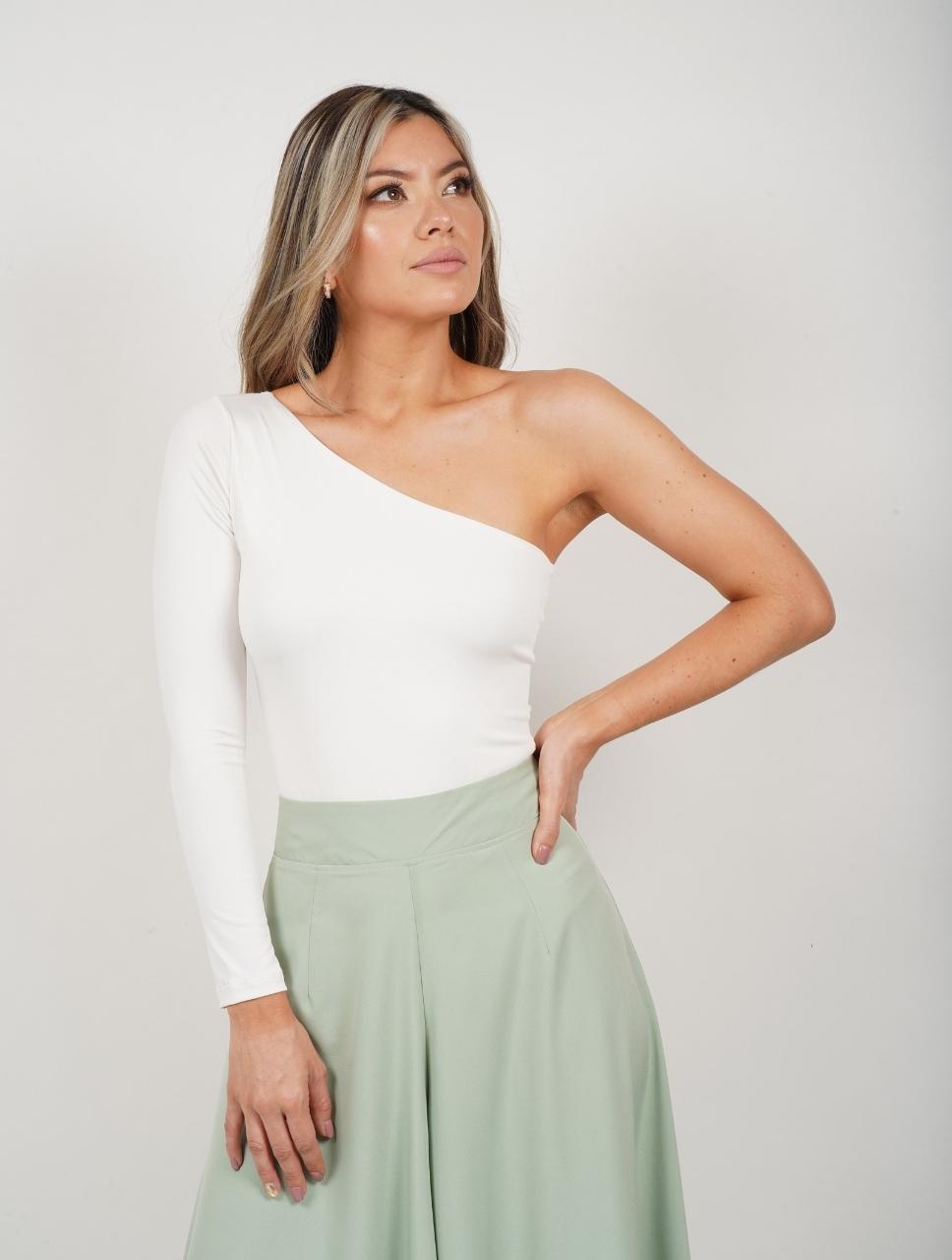Deravyn™ | Ein-Schulter-Bodysuit
