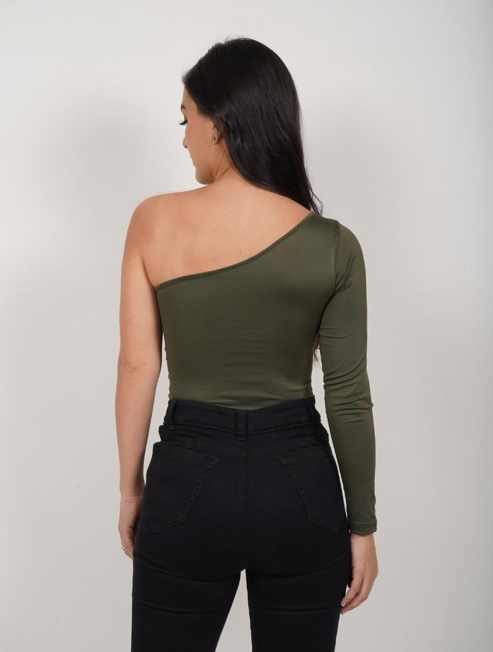 Deravyn™ | Ein-Schulter-Bodysuit
