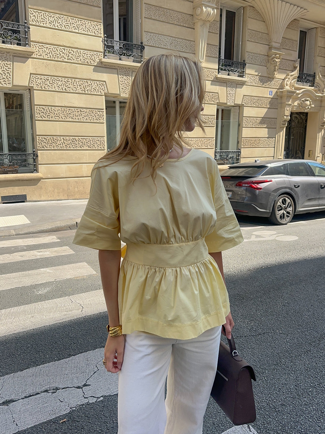 Elysian™ | Entspanntes, gerafftes Bluse