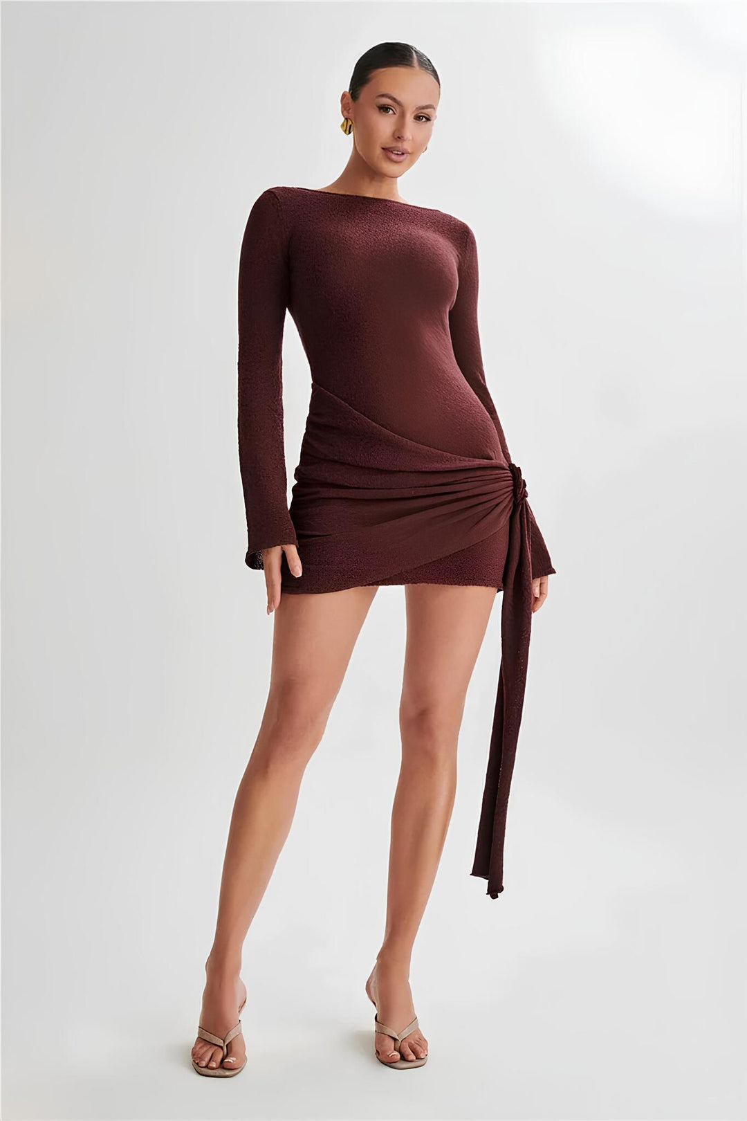 Velquira™ | Schal-Mini-Kleid