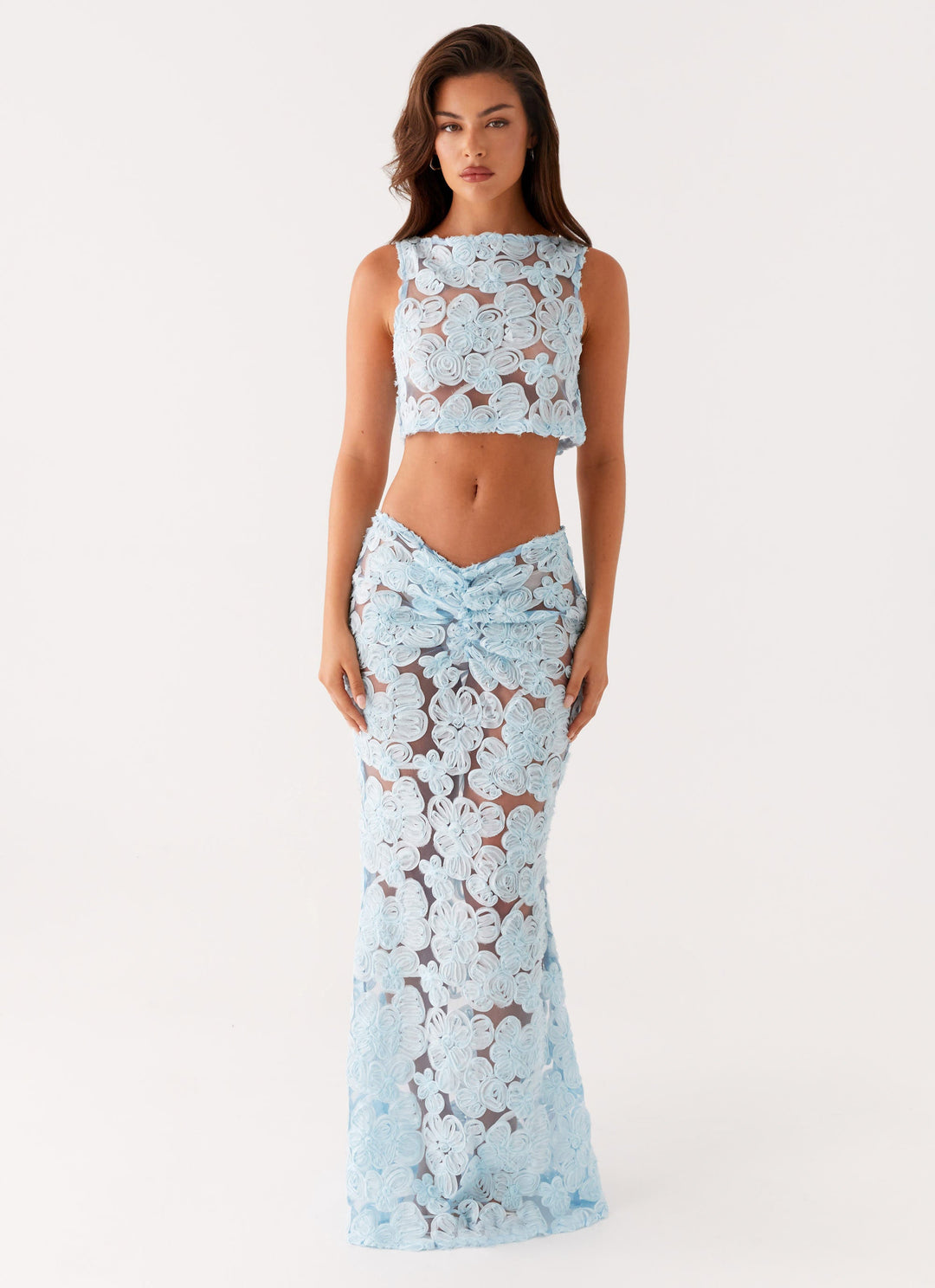 Julietta™ | Florales Transparenz-Set