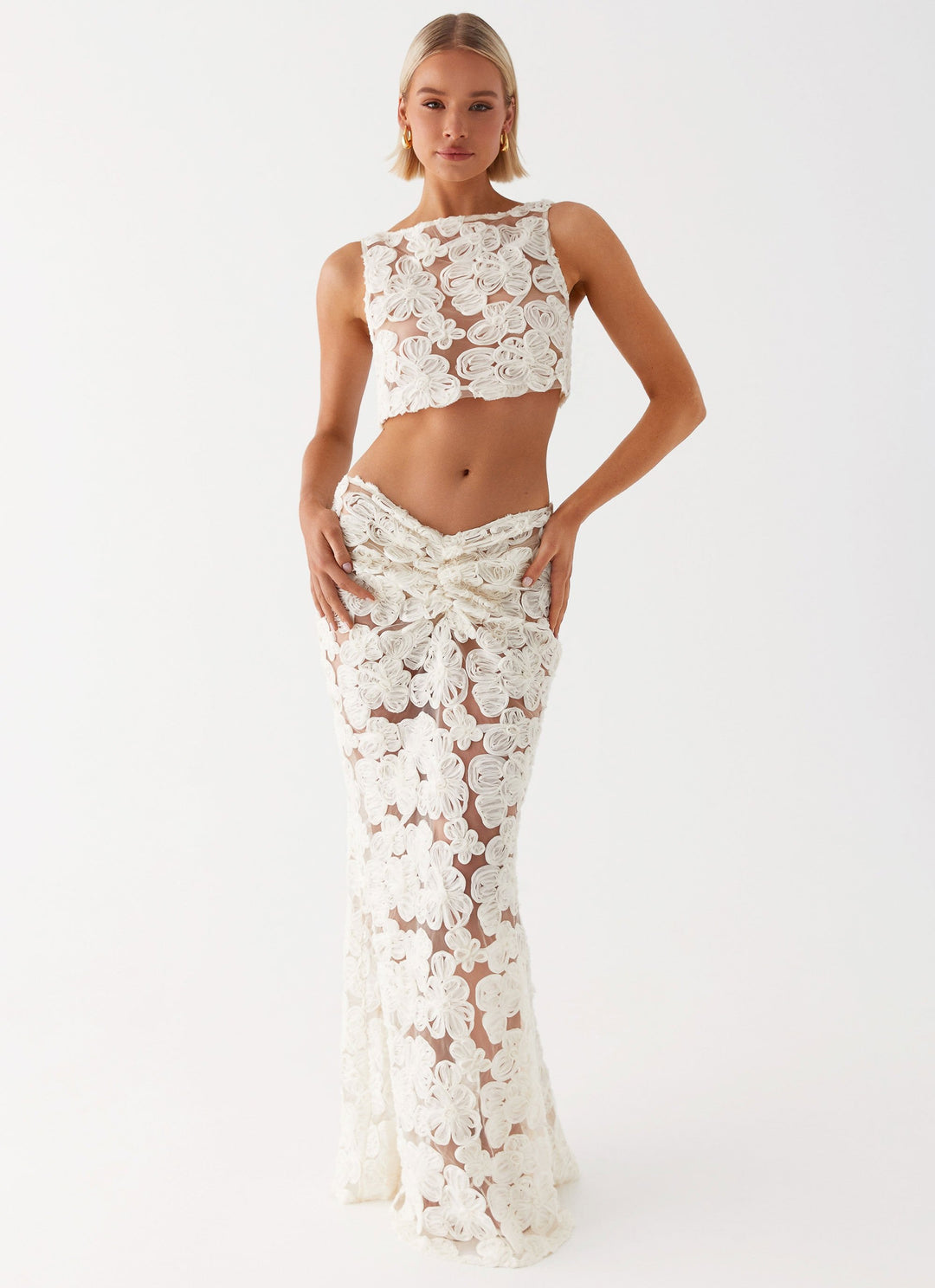 Julietta™ | Florales Transparenz-Set