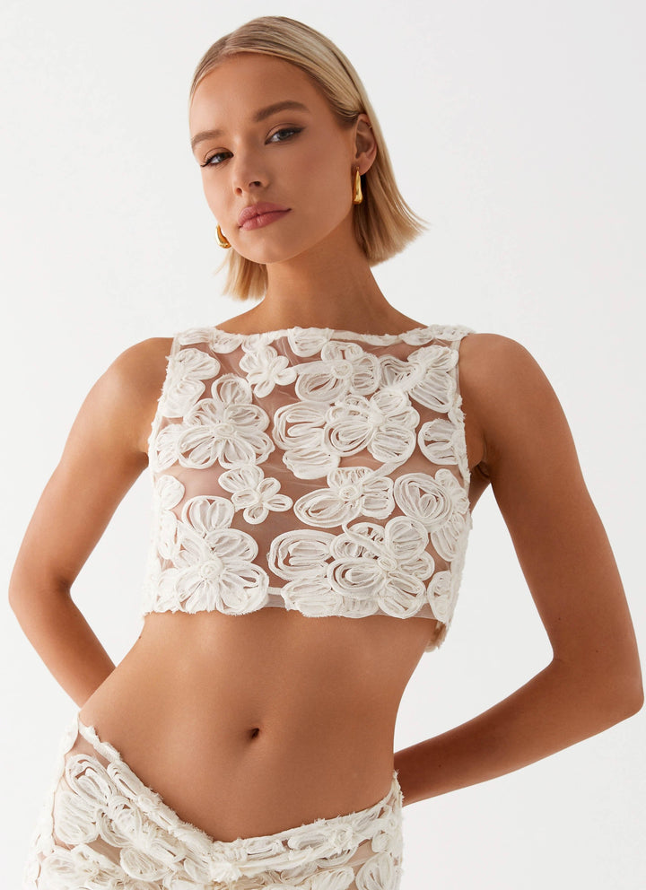 Julietta™ | Florales Transparenz-Set
