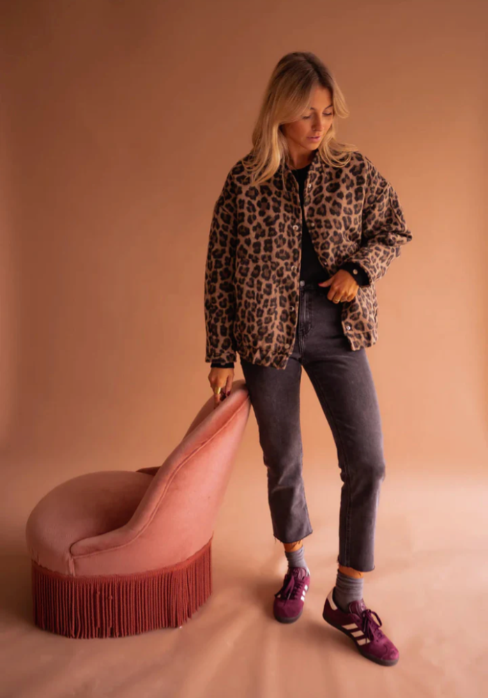 Quenla™ | Auffällige Leopardenjacke