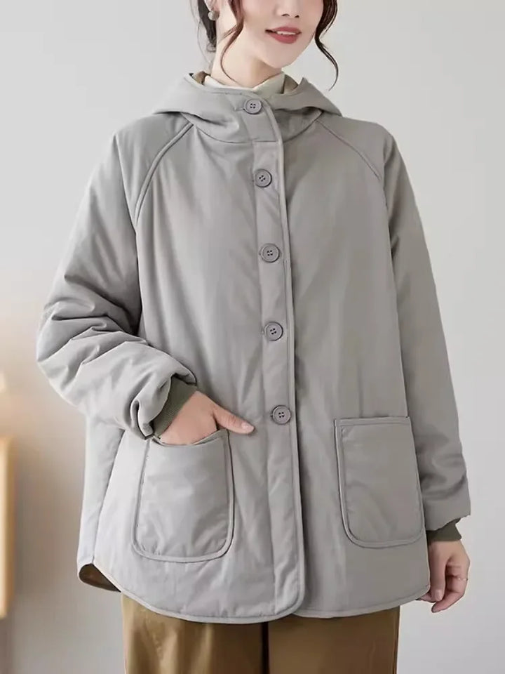 Maryse - Stilvoller Übergröße Parka