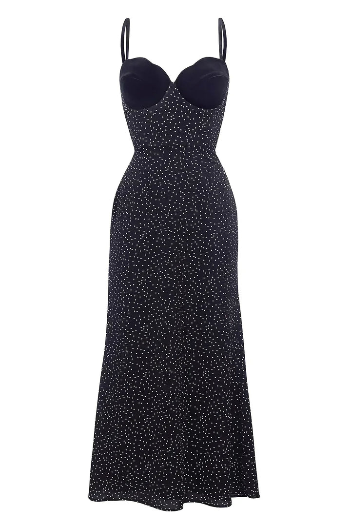 Selina™ | Satin Midi Kleid