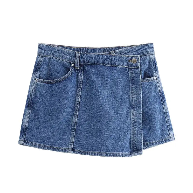 Adalind - Denim Set mit V-Ausschnitt