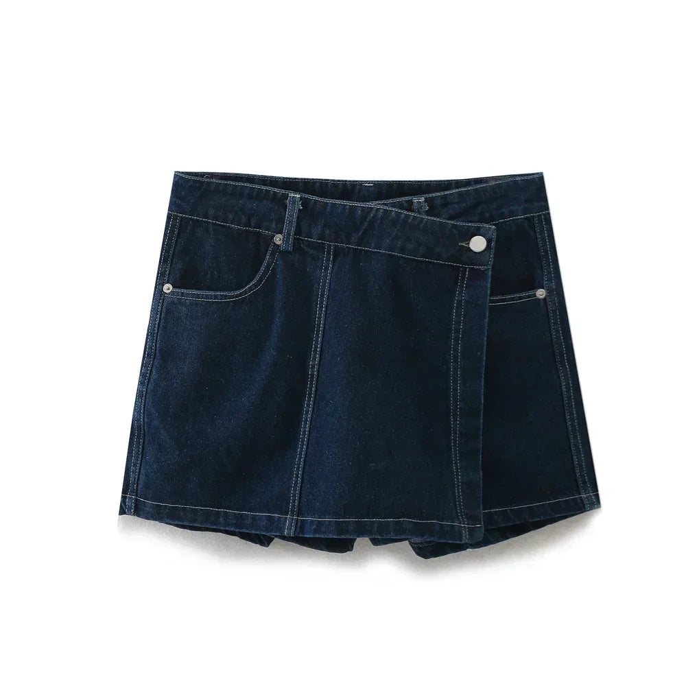 Adalind - Denim Set mit V-Ausschnitt