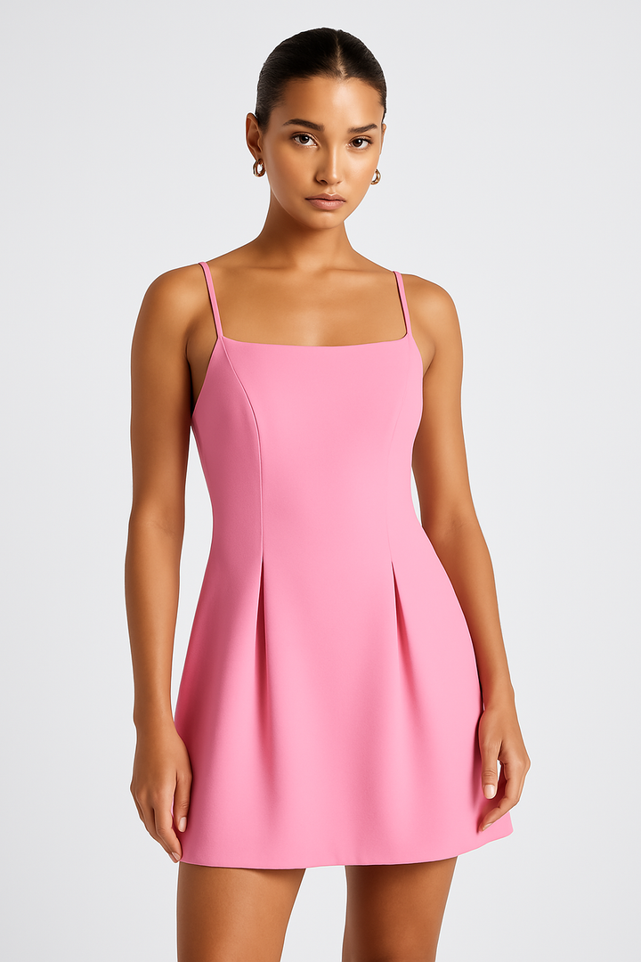 Amelina™ | Plissiertes Minikleid
