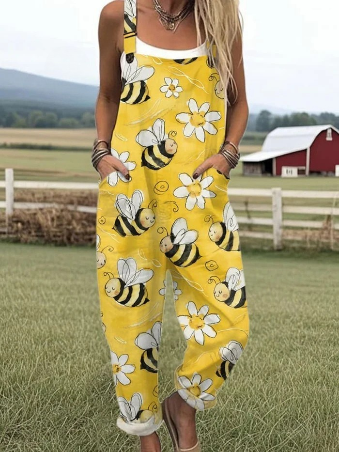 Zerva - Leichter Vintage Jumpsuit