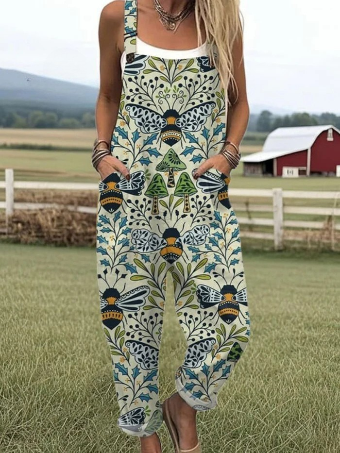 Zerva - Leichter Vintage Jumpsuit