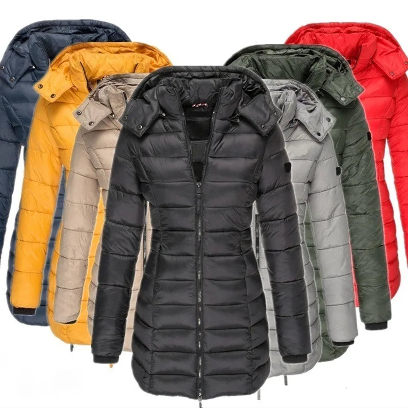 Eliza - Stilvolle Herbst Daunenjacke