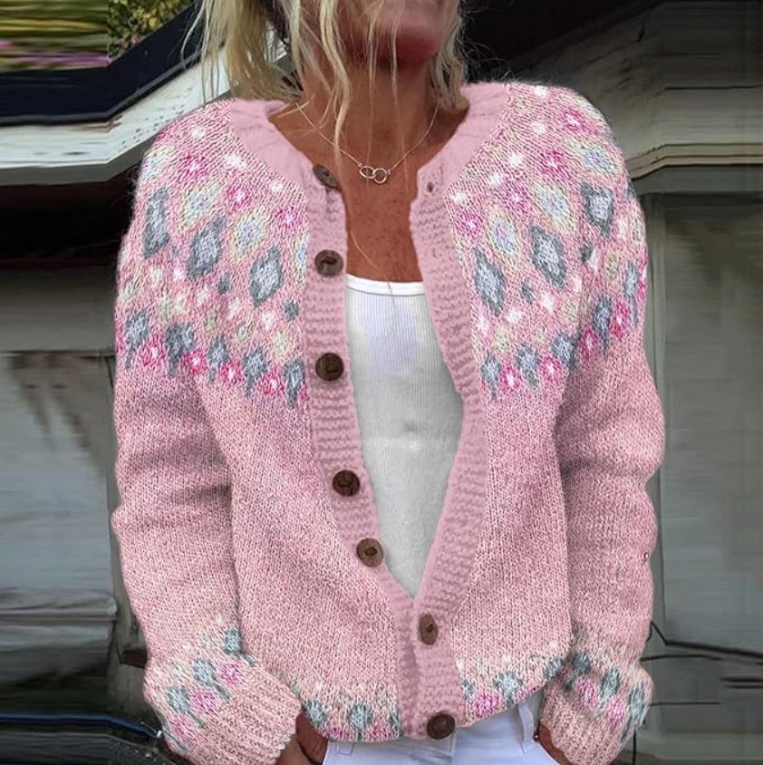 Laura | Vest mit Print