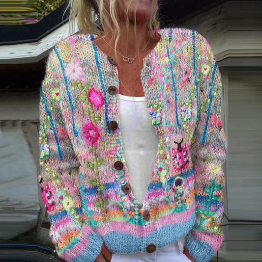 Laura | Vest mit Print
