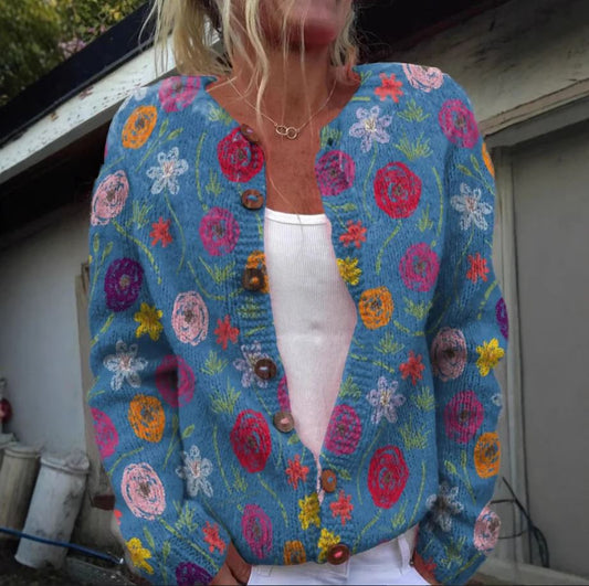 Laura | Vest mit Print
