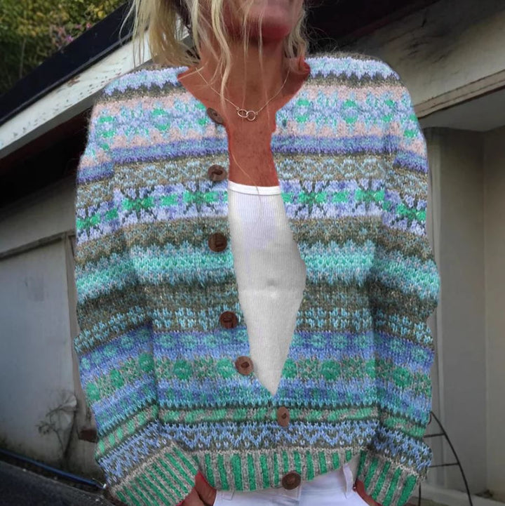 Laura | Vest mit Print