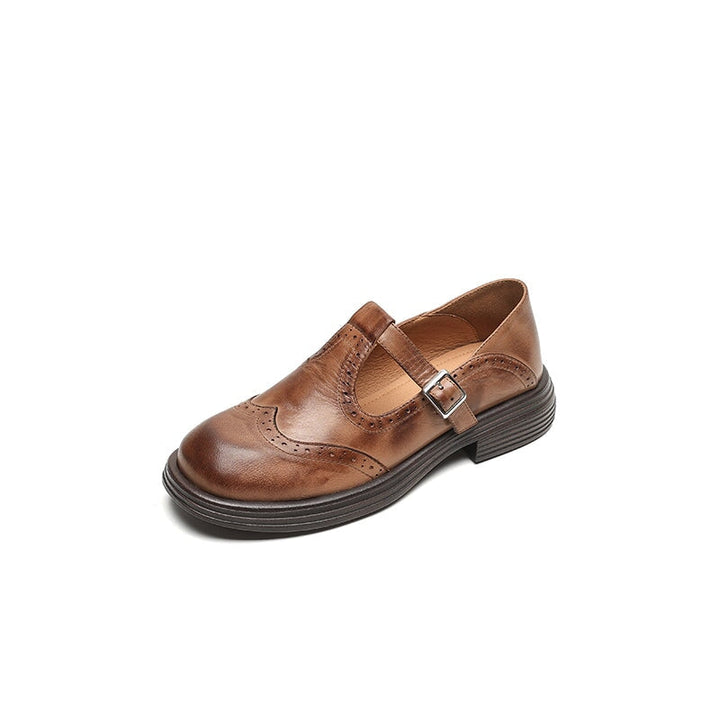 VELDA | Elegante Leder-Mary Janes