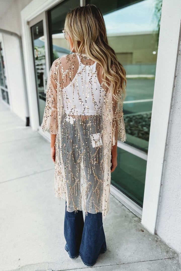 Omiryn™ | Partykimono mit Pailletten