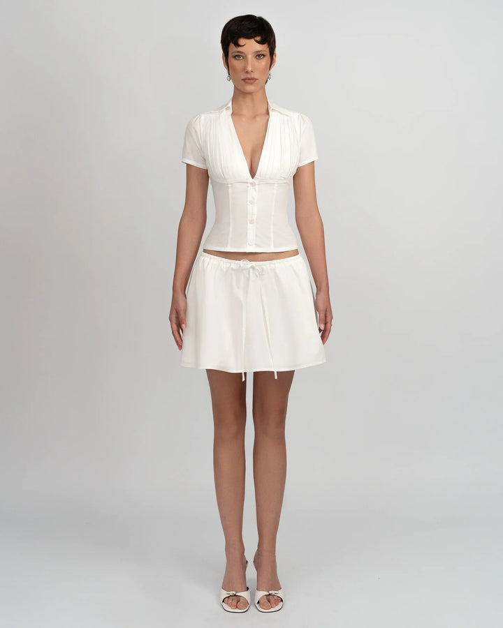 Arista™ | Bluse mit Rüschensämlen