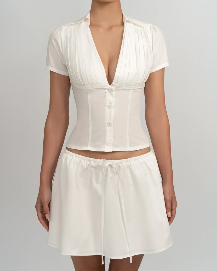 Arista™ | Bluse mit Rüschensämlen