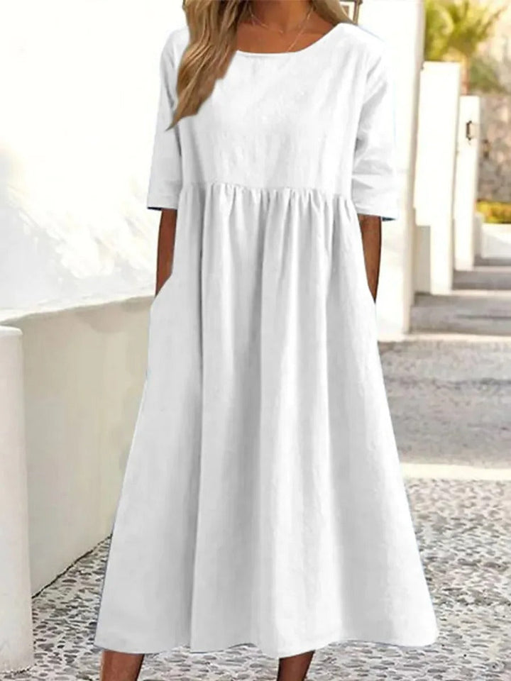 Sandra - Stilvolles Midi-Kleid