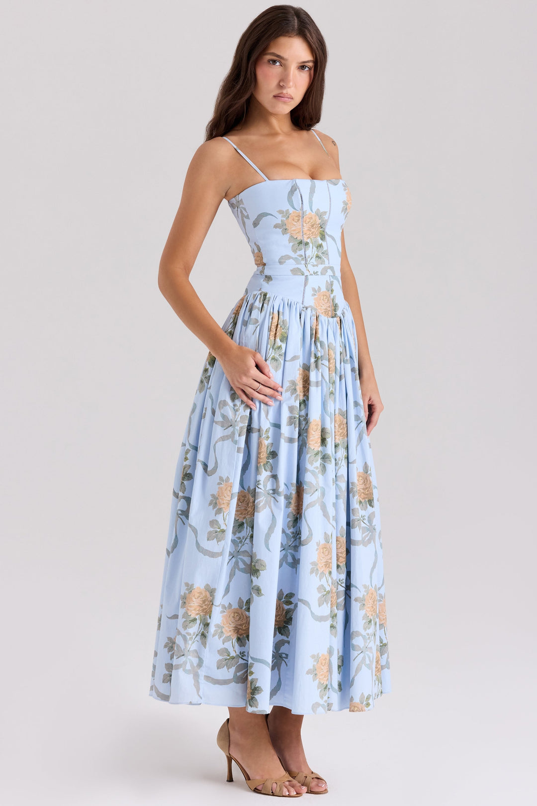 Ysabella™ | Vintage-Ripsband-Sommerkleid